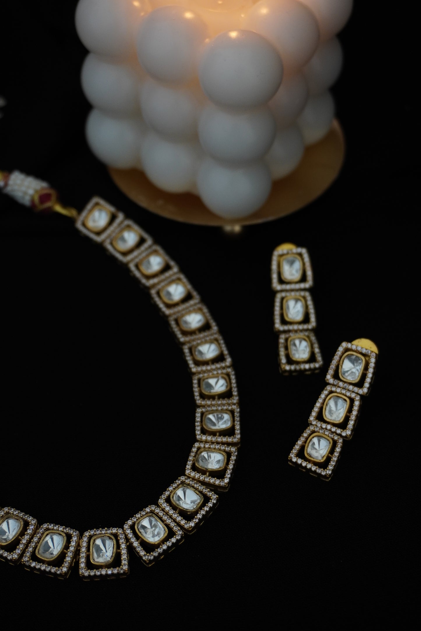 Dia Victorian Polki Neclace