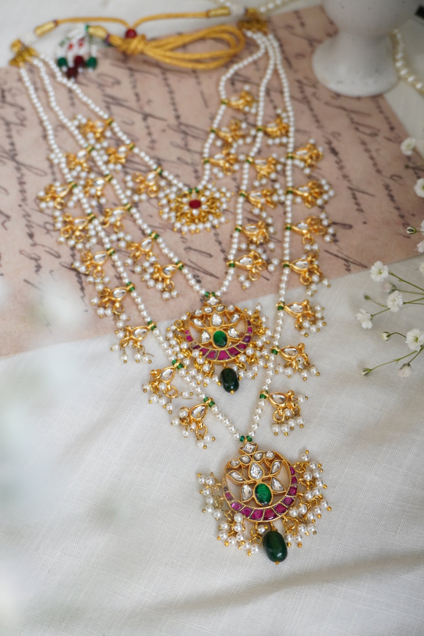Lakshmi three Layer Necklace