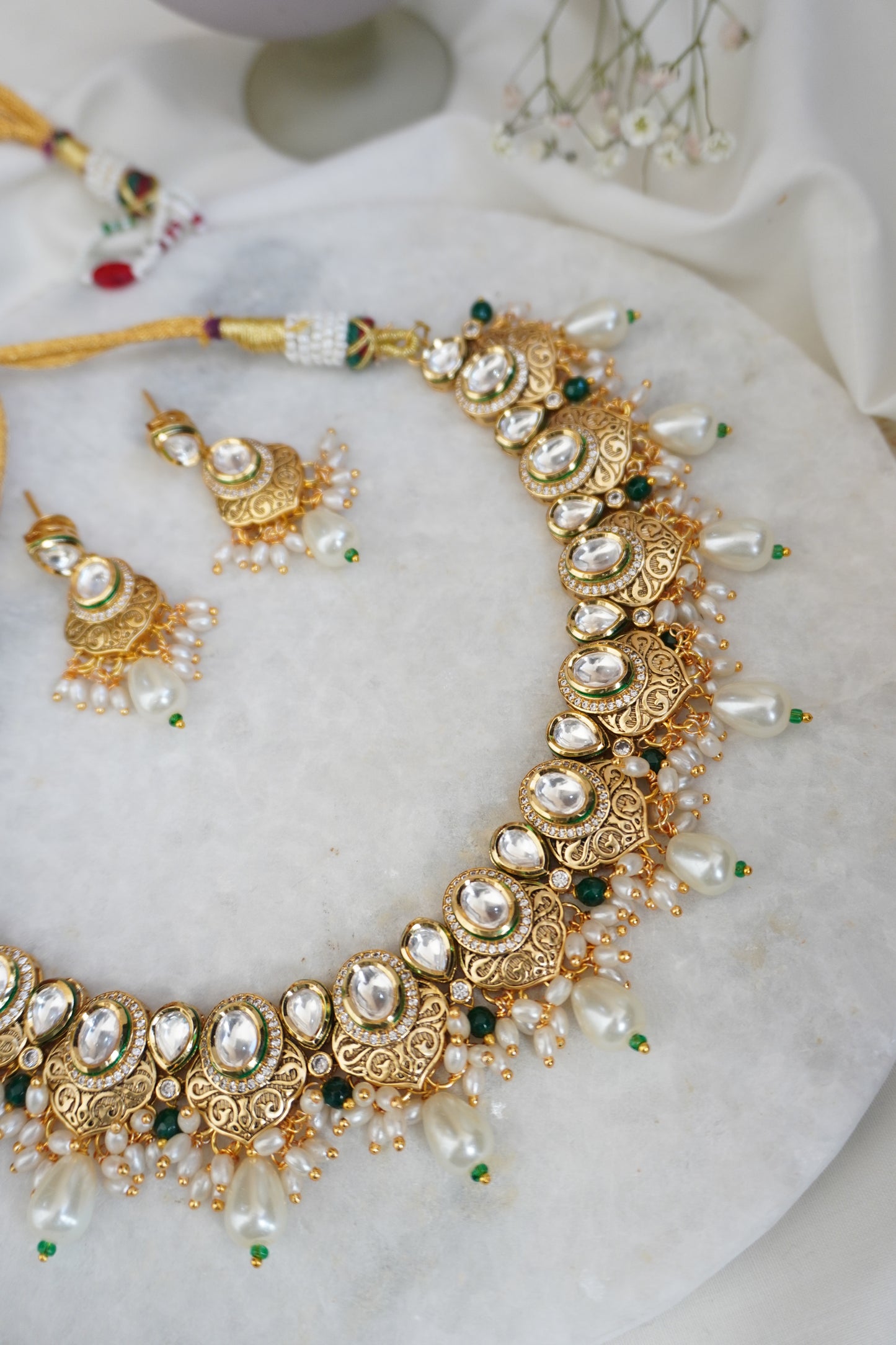 Ontorio Temple Work Necklace