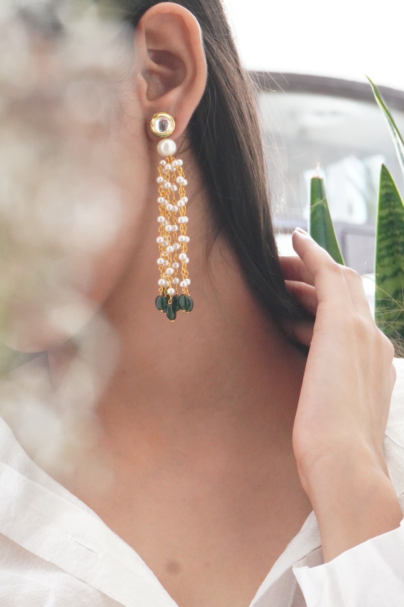 Bhawana Kundan Earrings