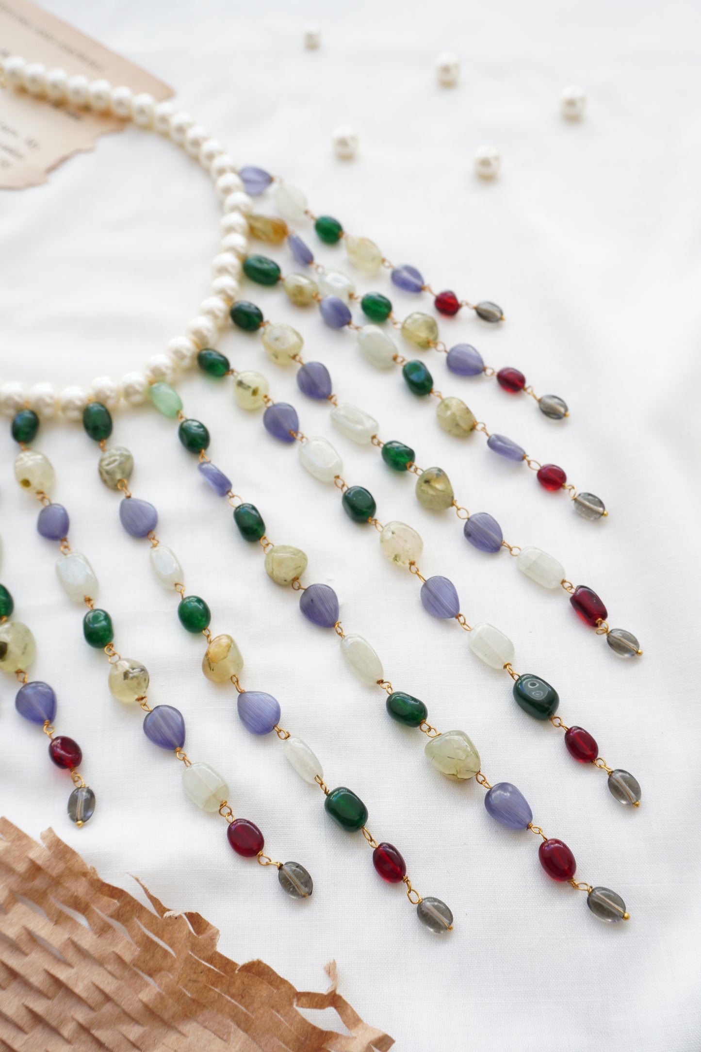 Shubhrika Perals and Kundan Necklace