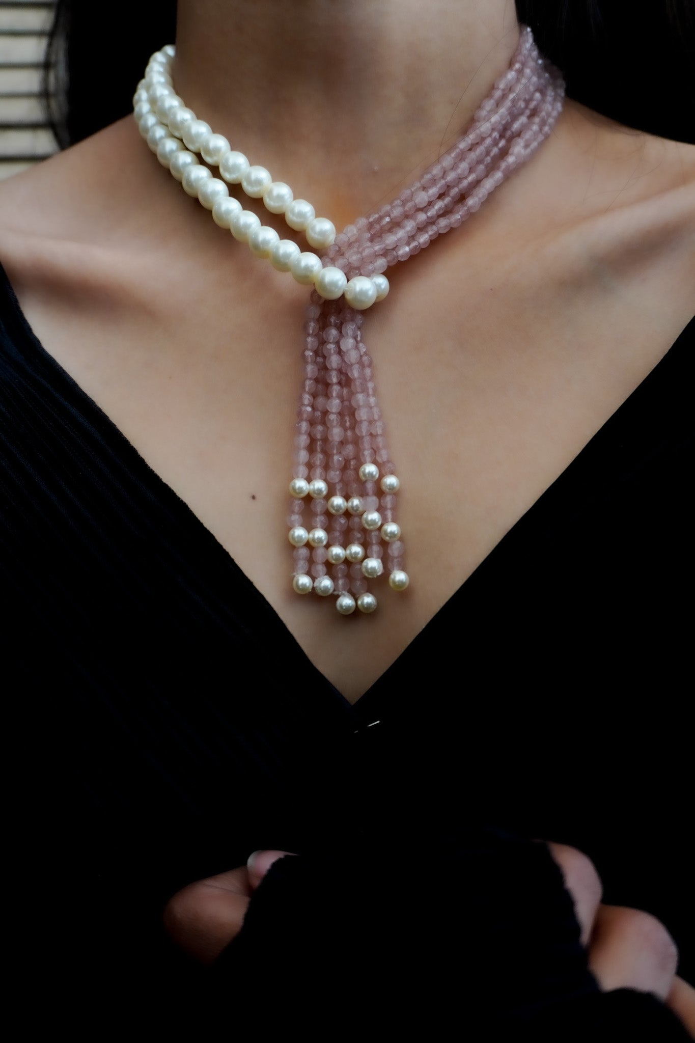 Hazel Pearls Necklace