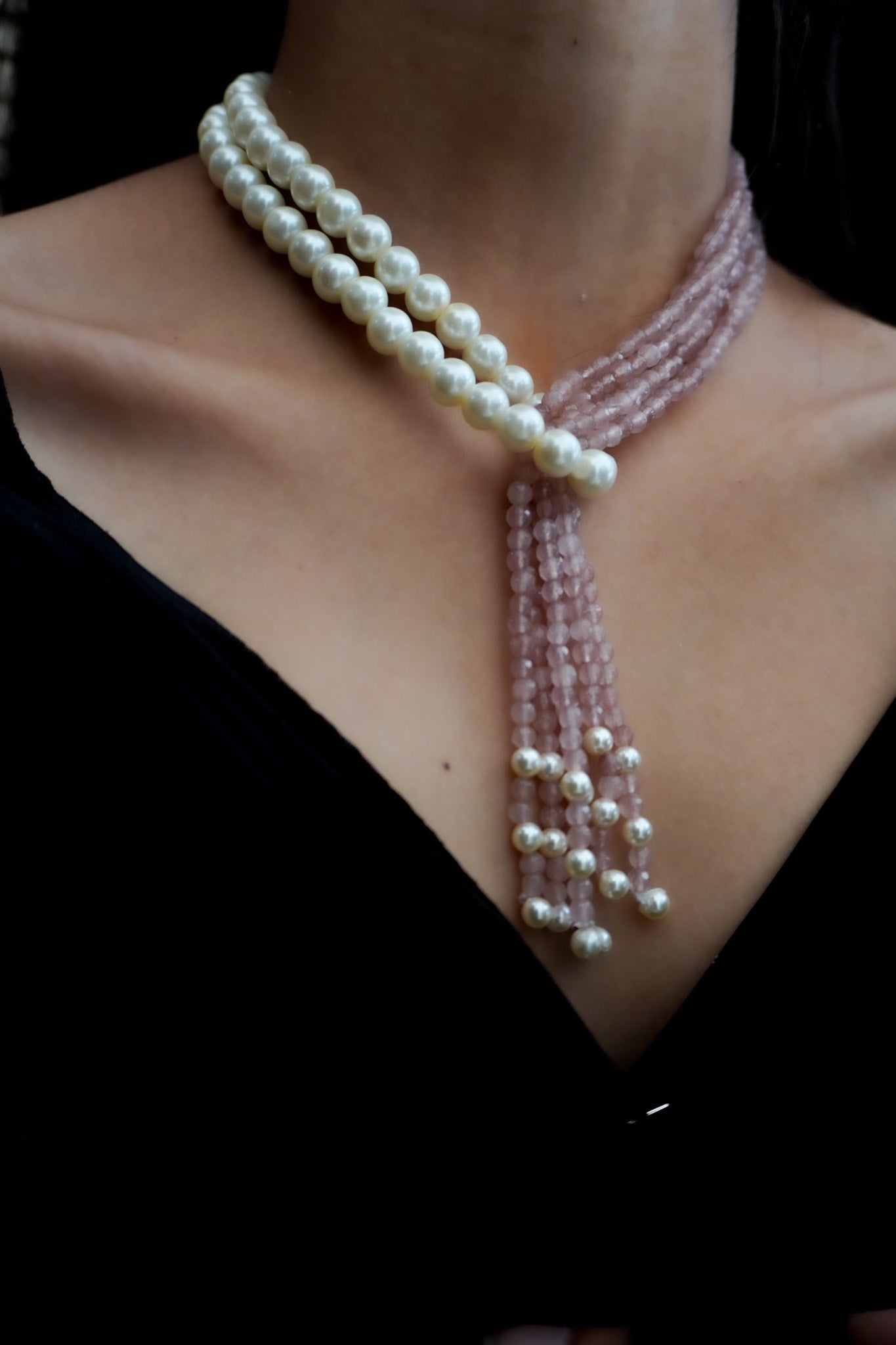 Hazel Pearls Necklace