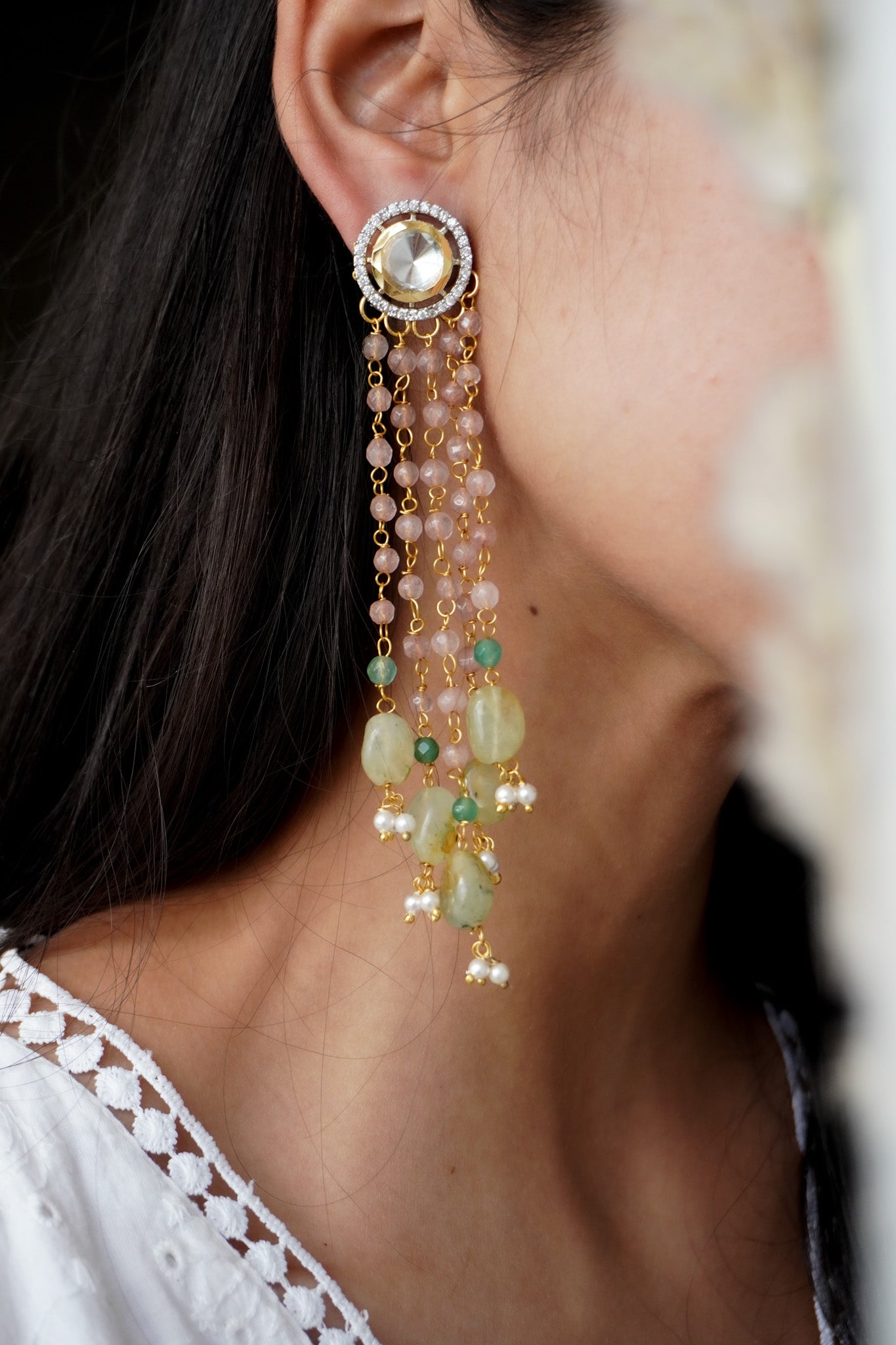 Jim Pastel Victorian Earrings