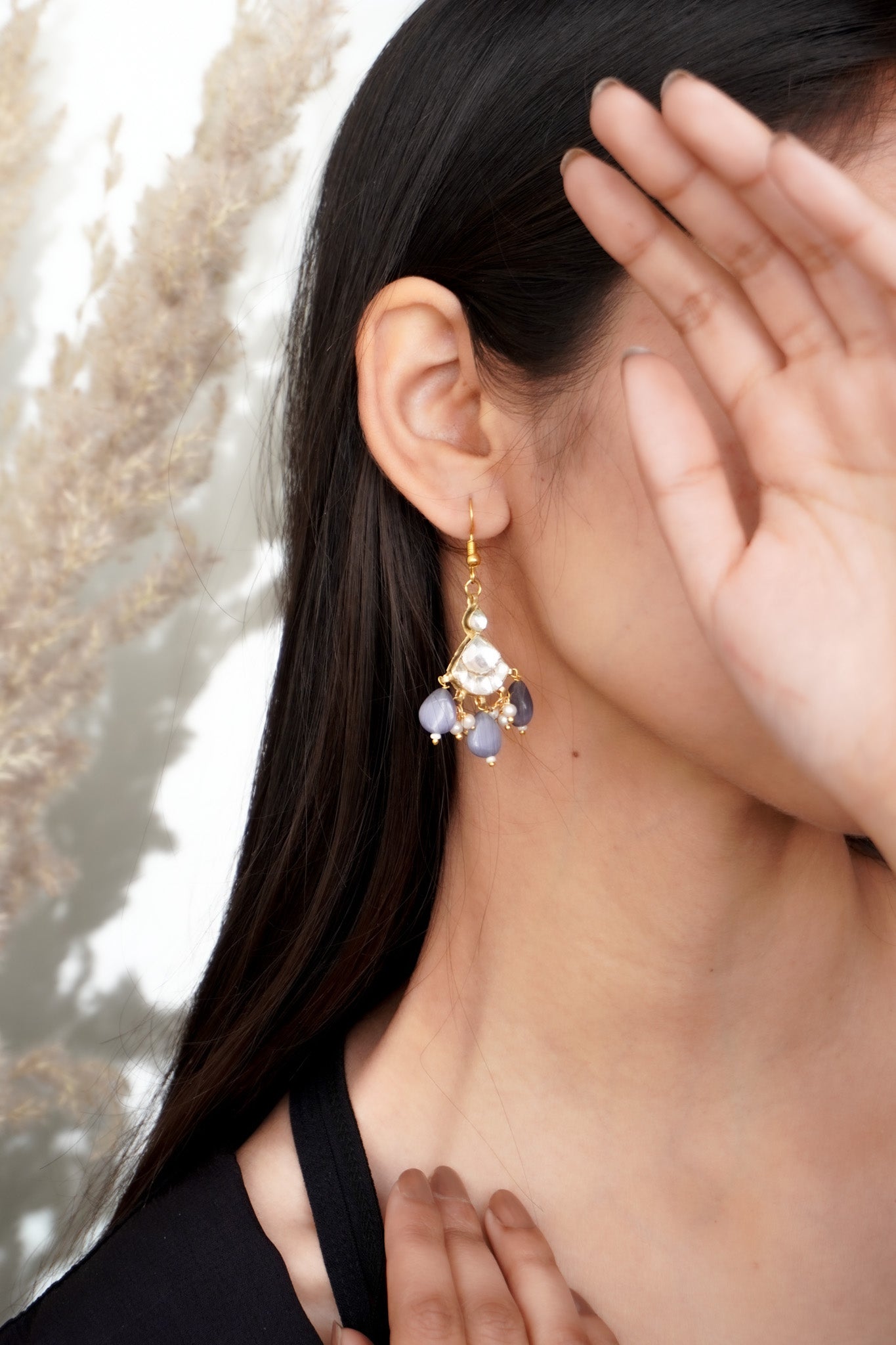 Kelin Kundan Earrings