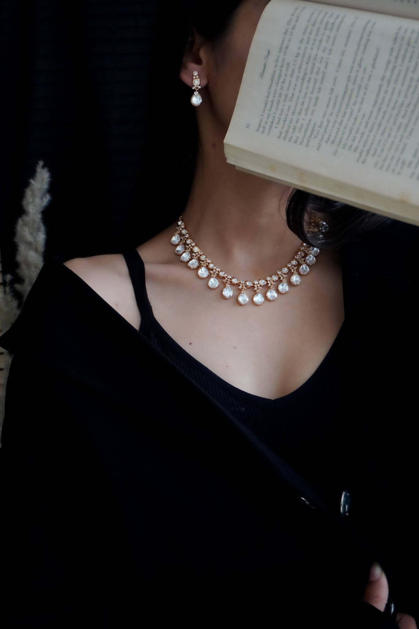 Kyle Polki Necklace Set
