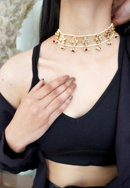 Anvi Kundan Necklace