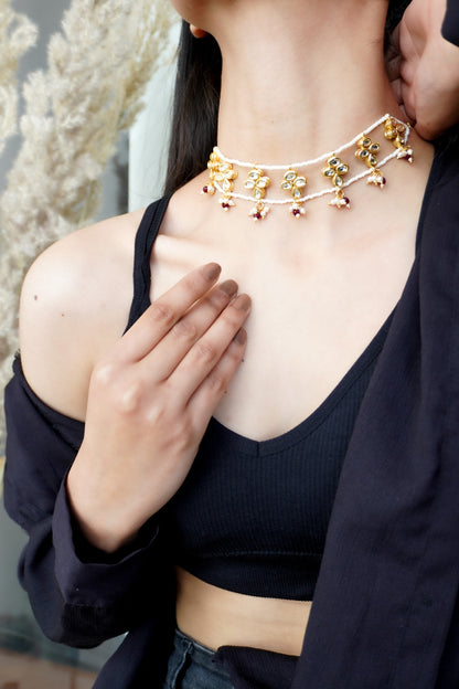 Anvi Kundan Necklace