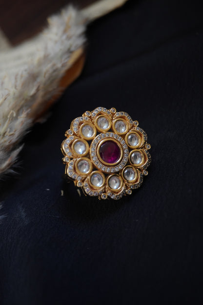 Rajshree Kundan Ring