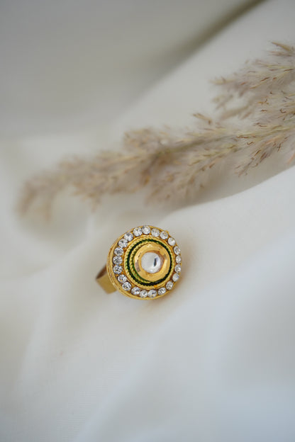 Yamika Kundan Ring