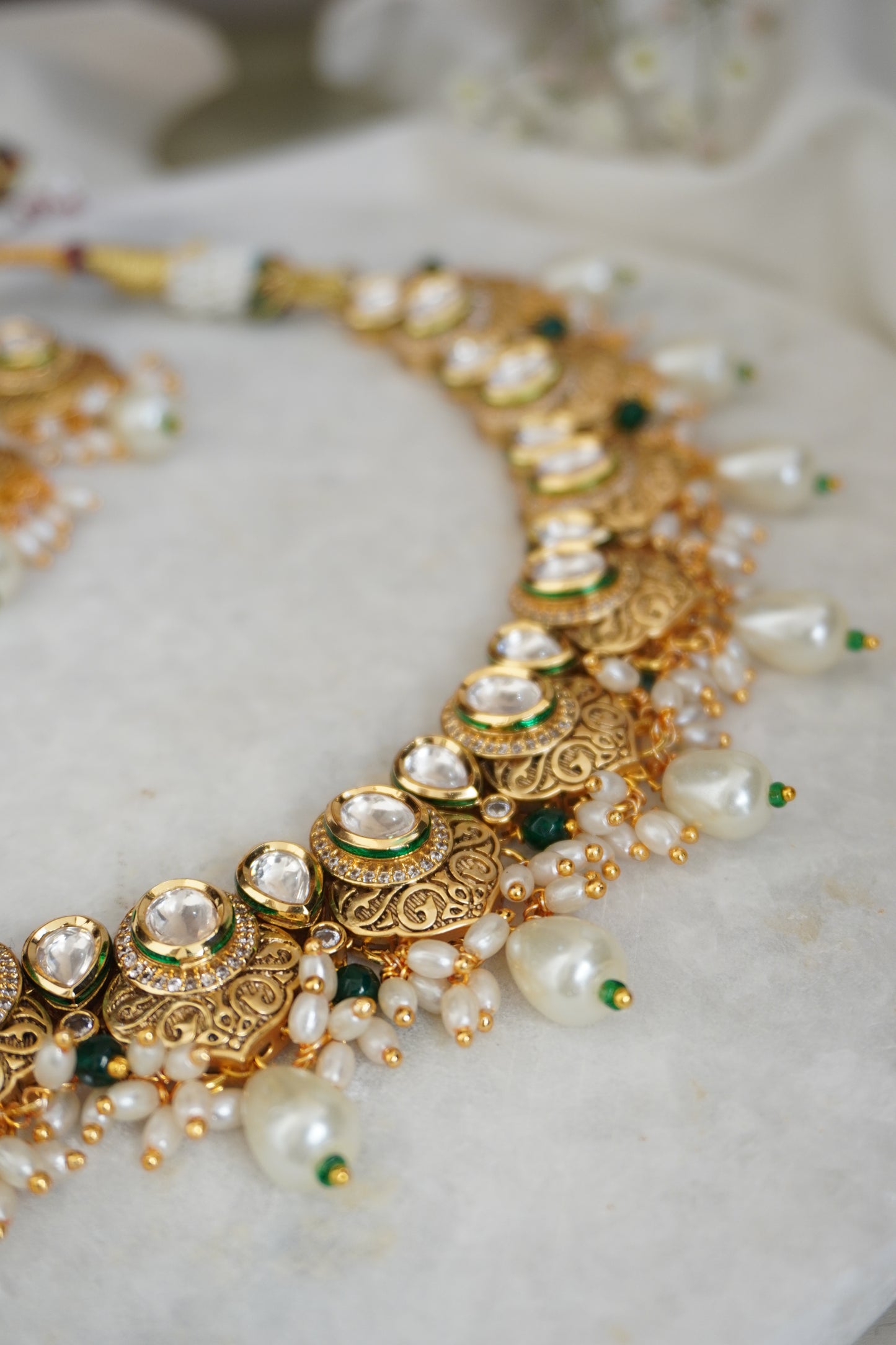 Ontorio Temple Work Necklace