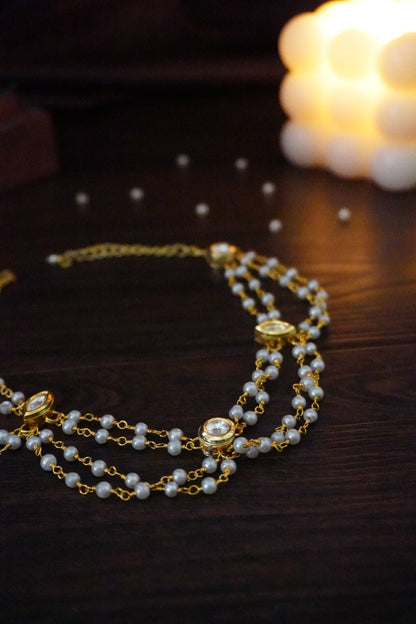 Mira Layered Anklets