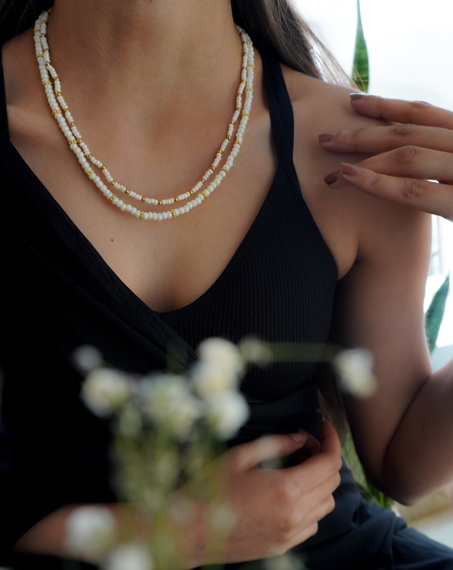 Mist Pearls Necklace