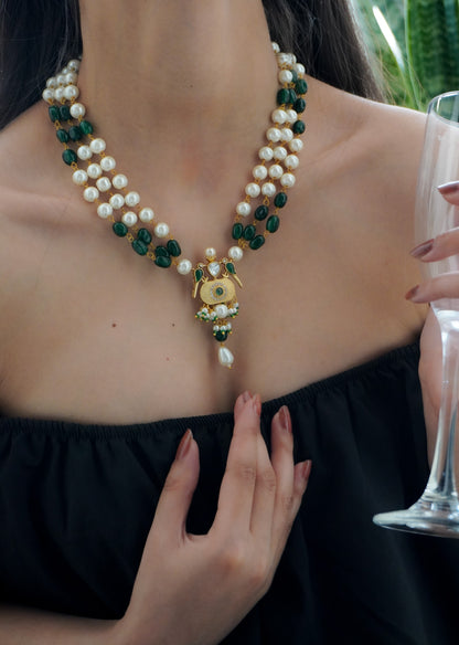 Chandani Kundan and Pearls Necklace