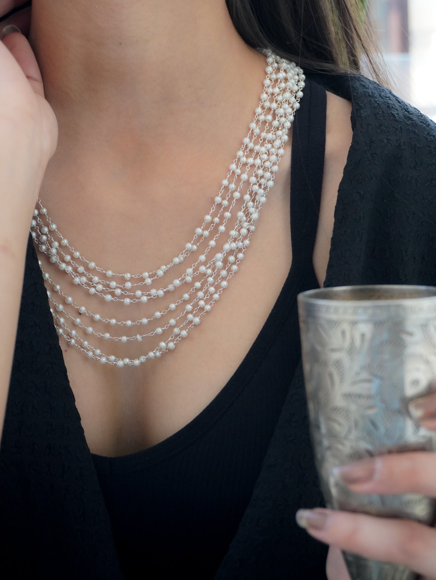 Eternal Strands Pearls Necklace
