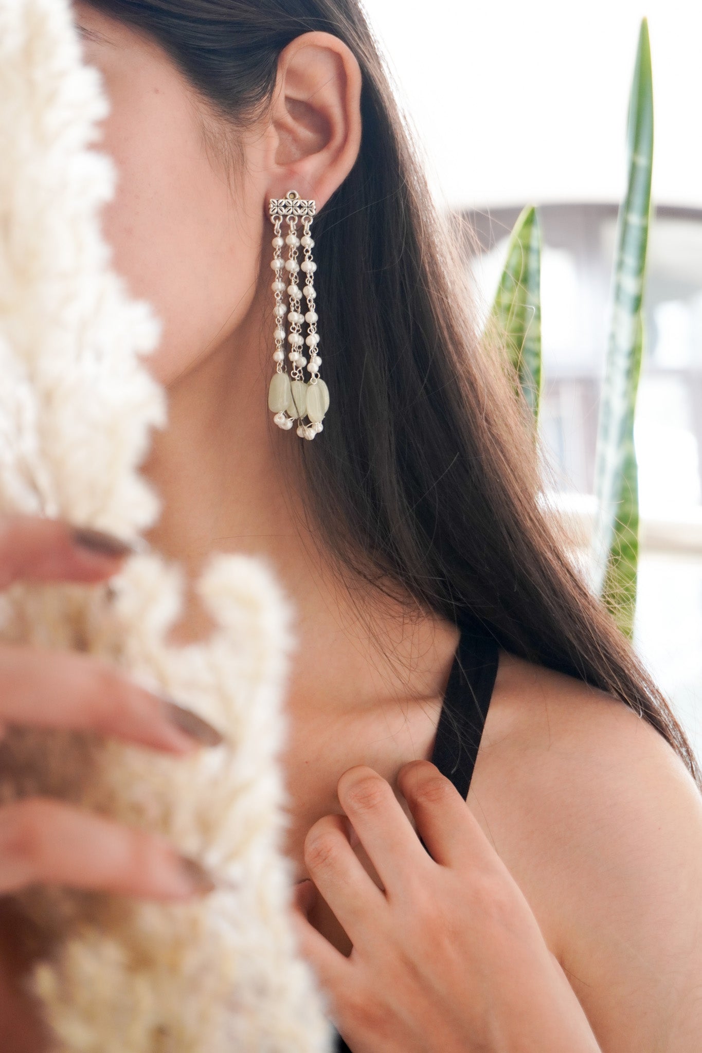 Eira Pearls Drop Earrings