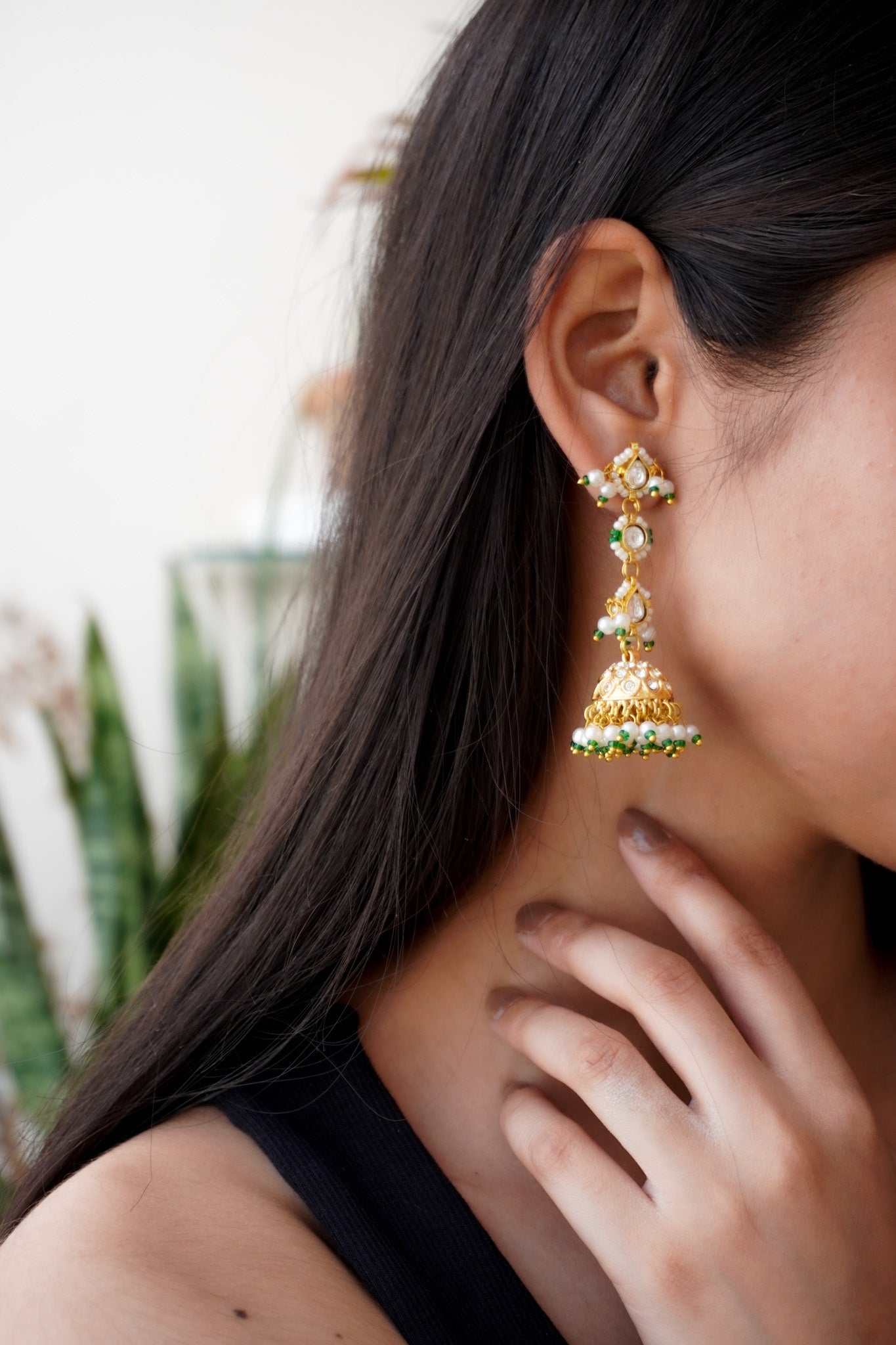 Sitara Kundan Earrings