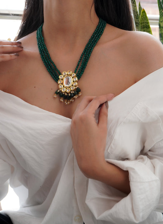 Sitaara Kundan and Stones Necklace