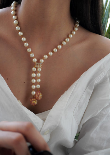 Ziva Kundan and Pearls Necklace