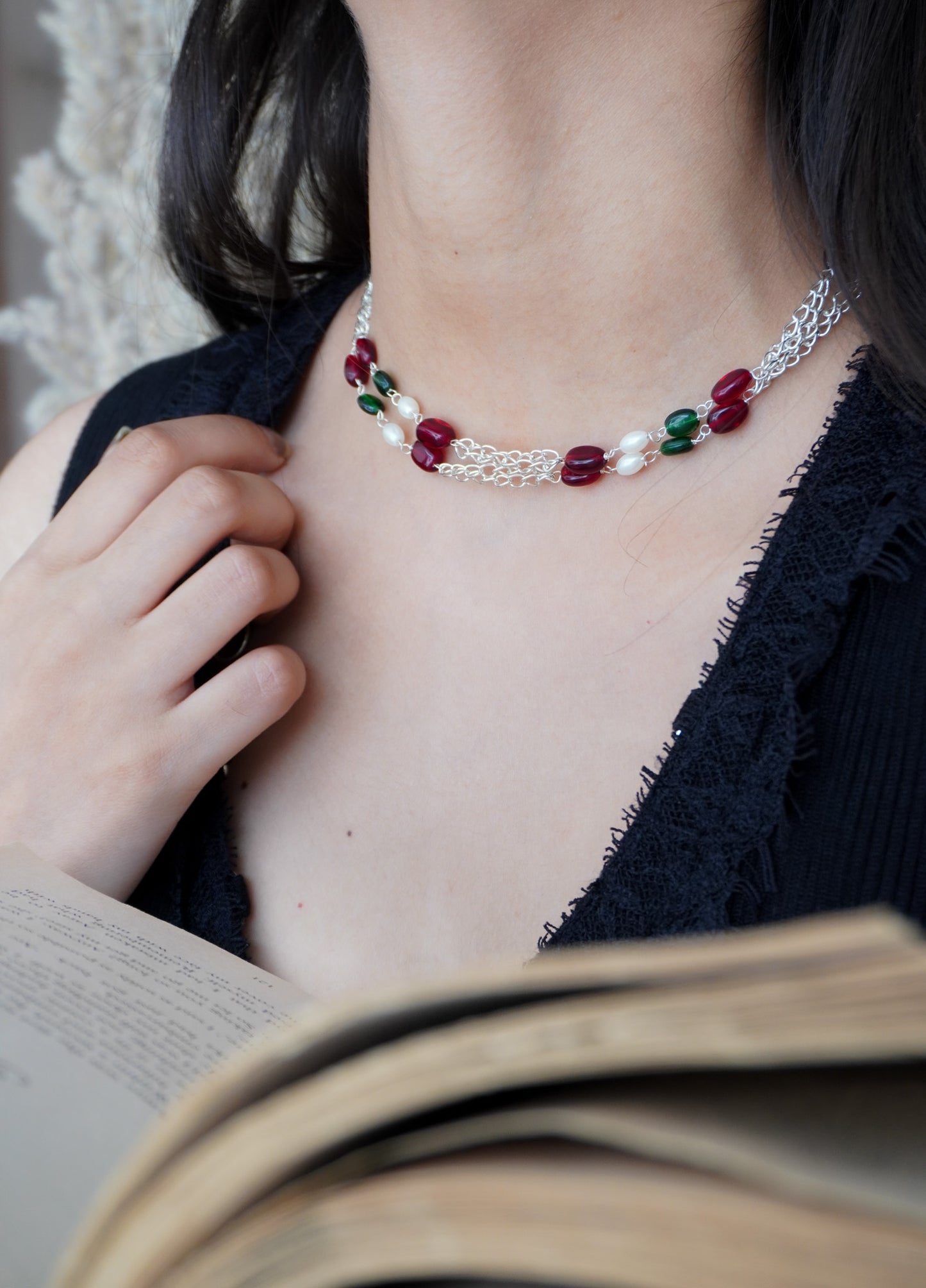 Sage Stones Necklace