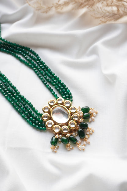 Sitaara Kundan and Stones Necklace