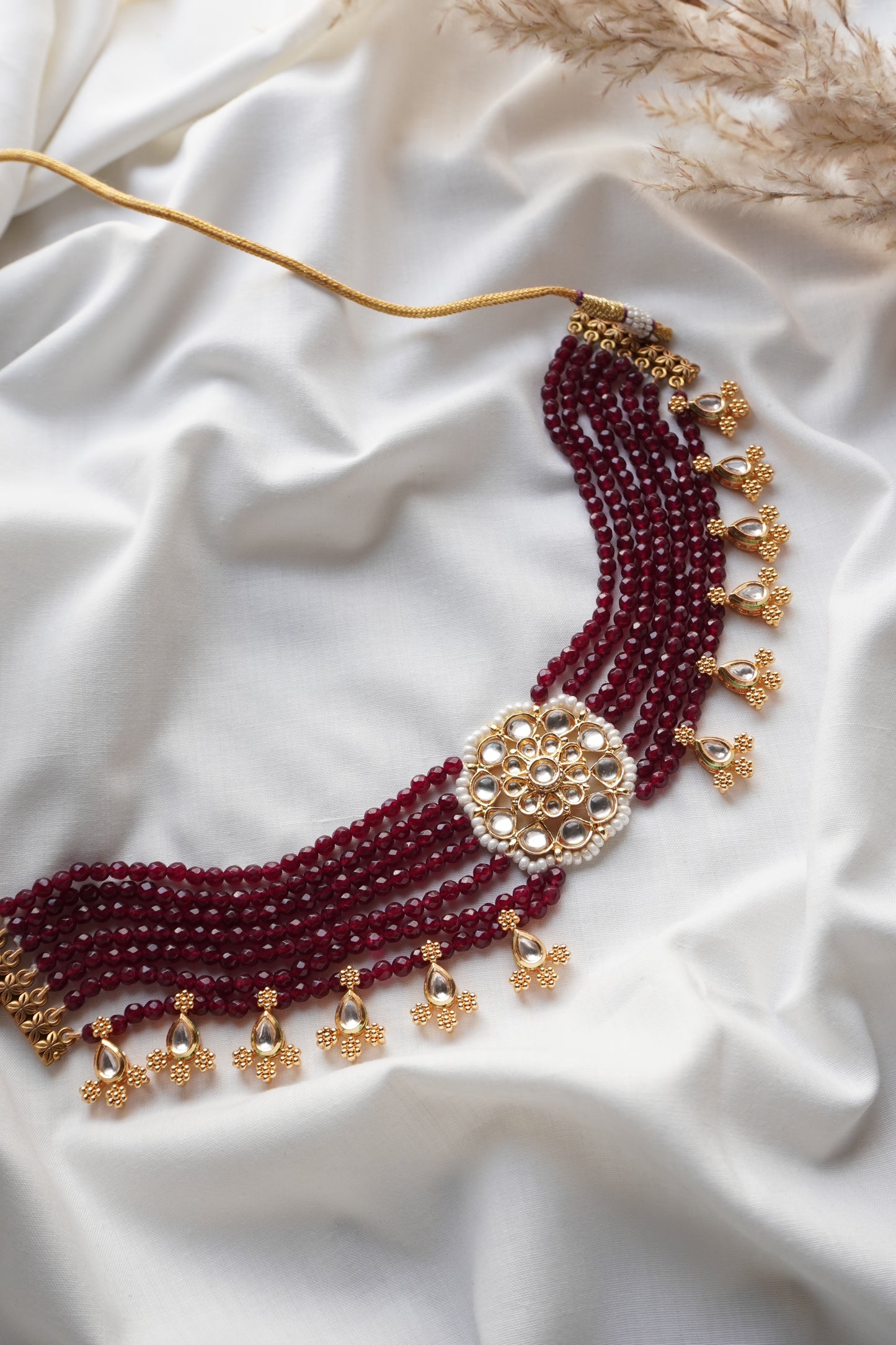 ZarNish Kundan and Stones Necklace