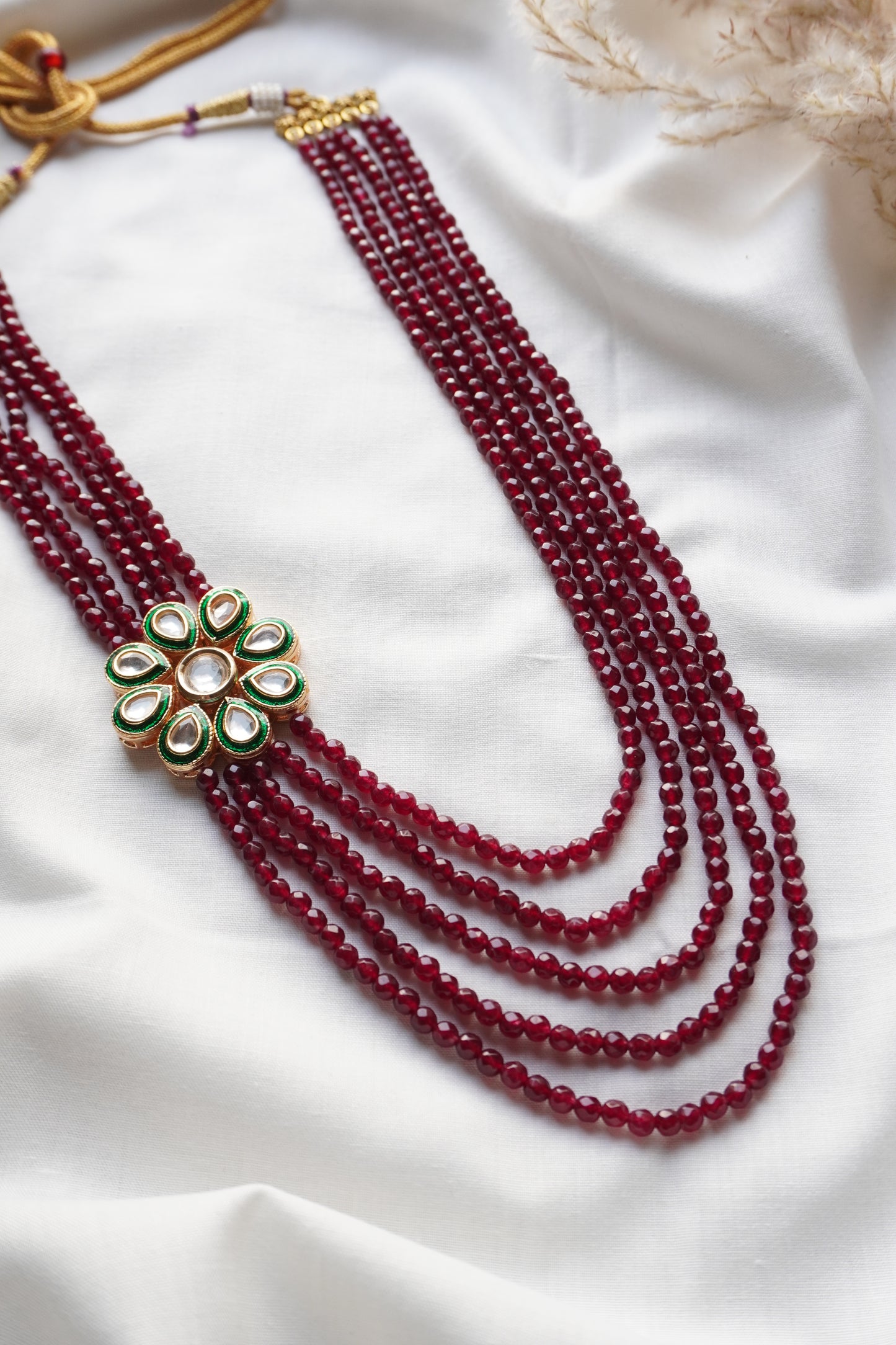 Niraaya Kundan and Stones Necklace