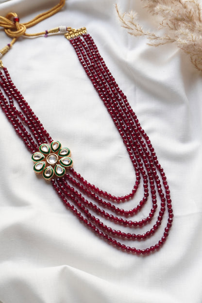 Niraaya Kundan and Stones Necklace