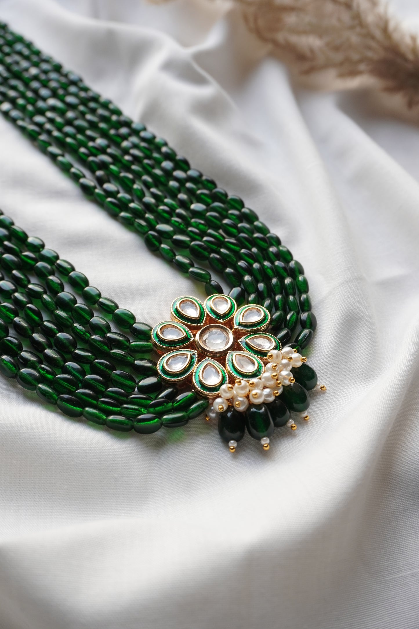 Harika Kundan and Stones Necklace