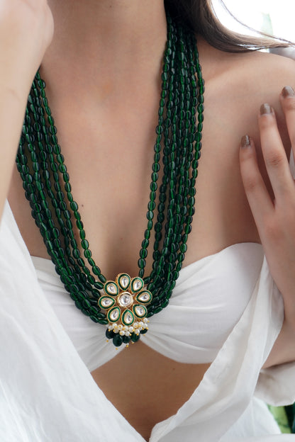 Harika Kundan and Stones Necklace