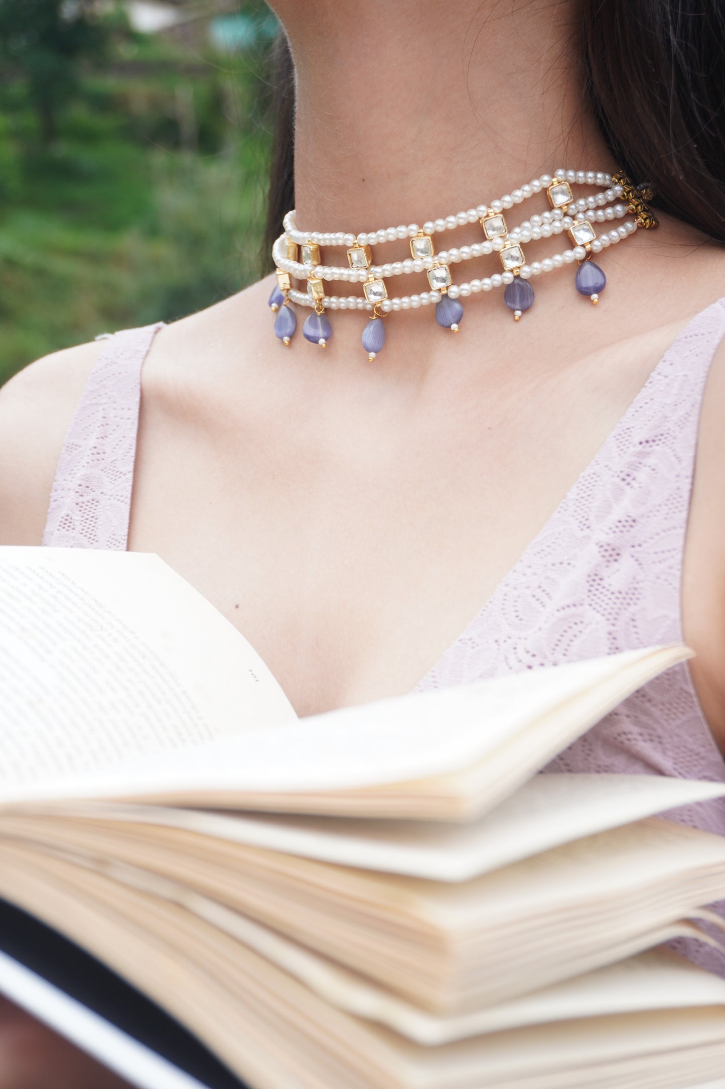 Shubh Kundan and Pearls Necklace