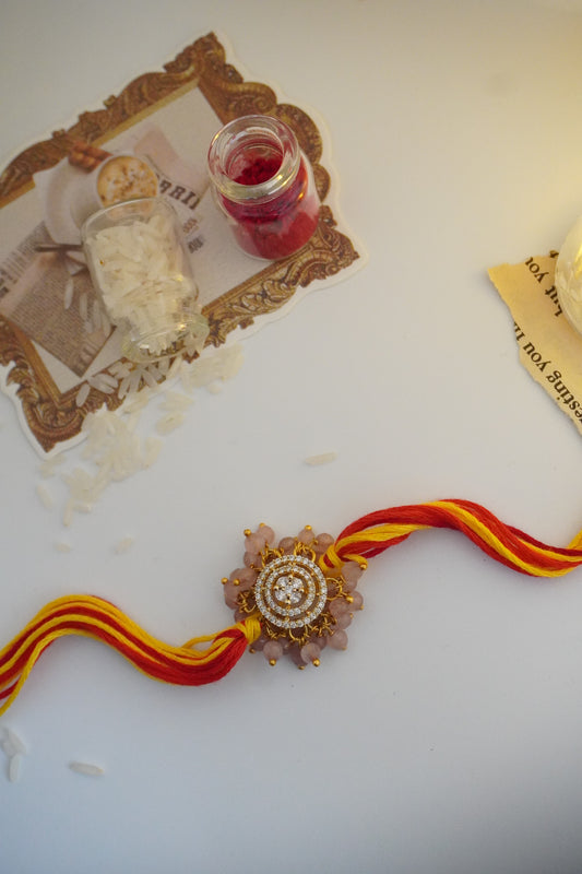 Sutra & Soul Kundan Rakhi