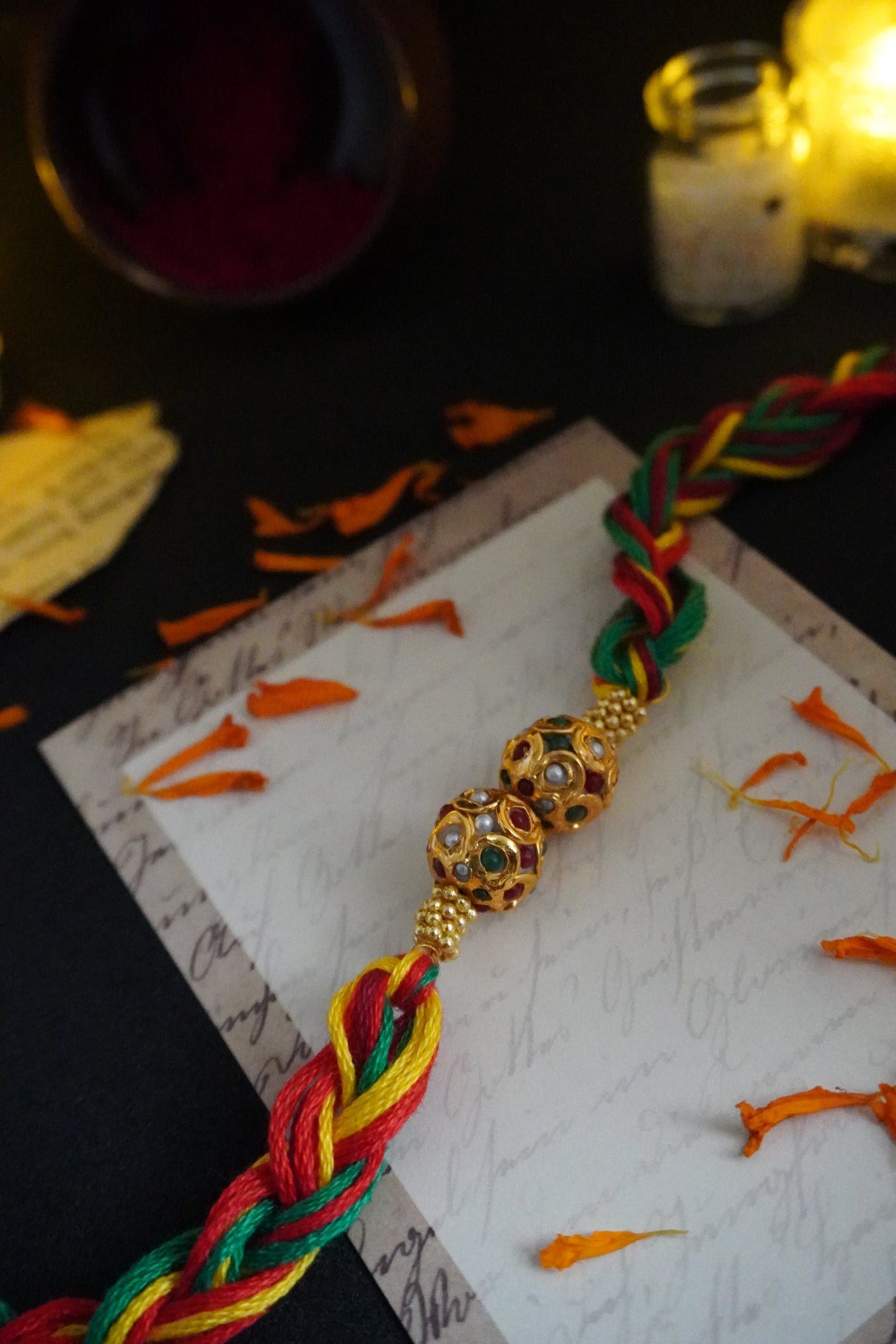 Kannav Multi-Colour Rakhi