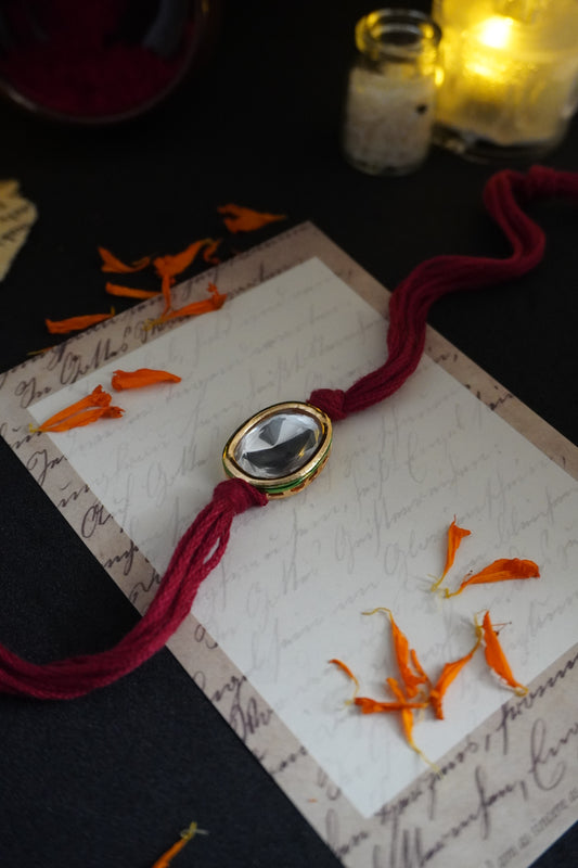 Ruhanii Kundan Rakhi