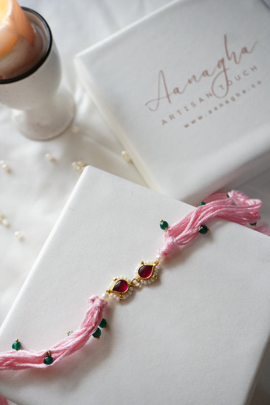 Surya Kundan Rakhi