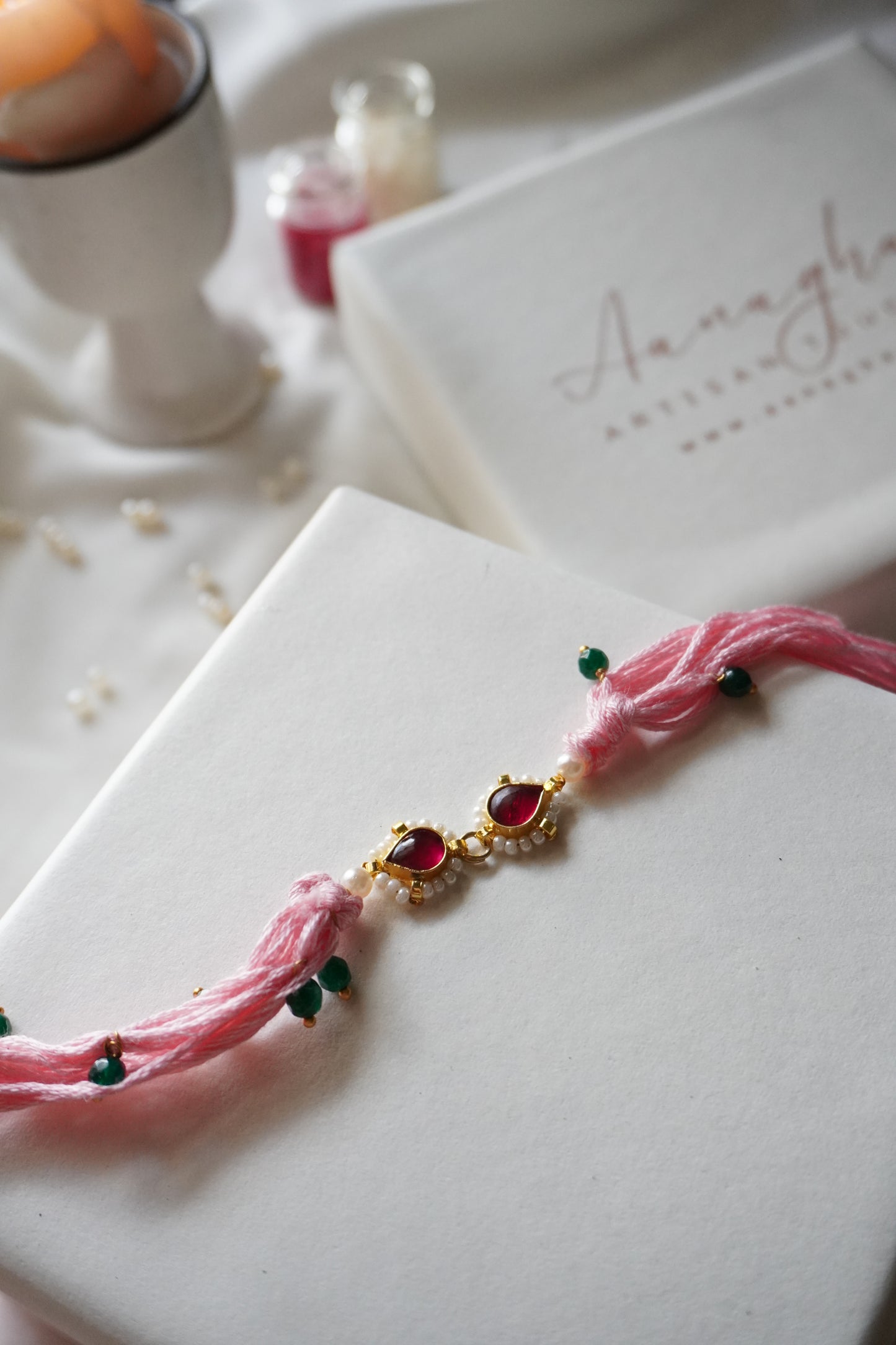 Surya Kundan Rakhi