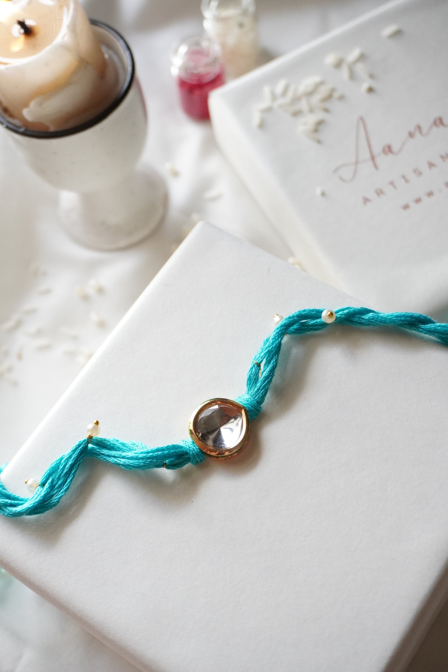 Sutra Kundan Rakhi