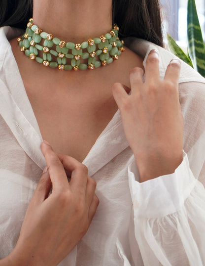 Sivani Kundan and Stones Necklace