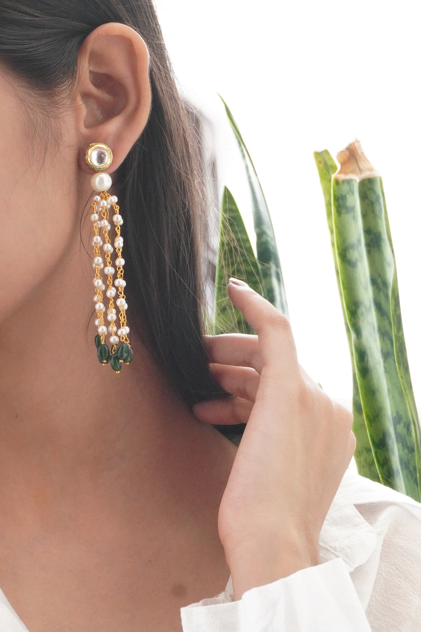 Bhawana Kundan Earrings