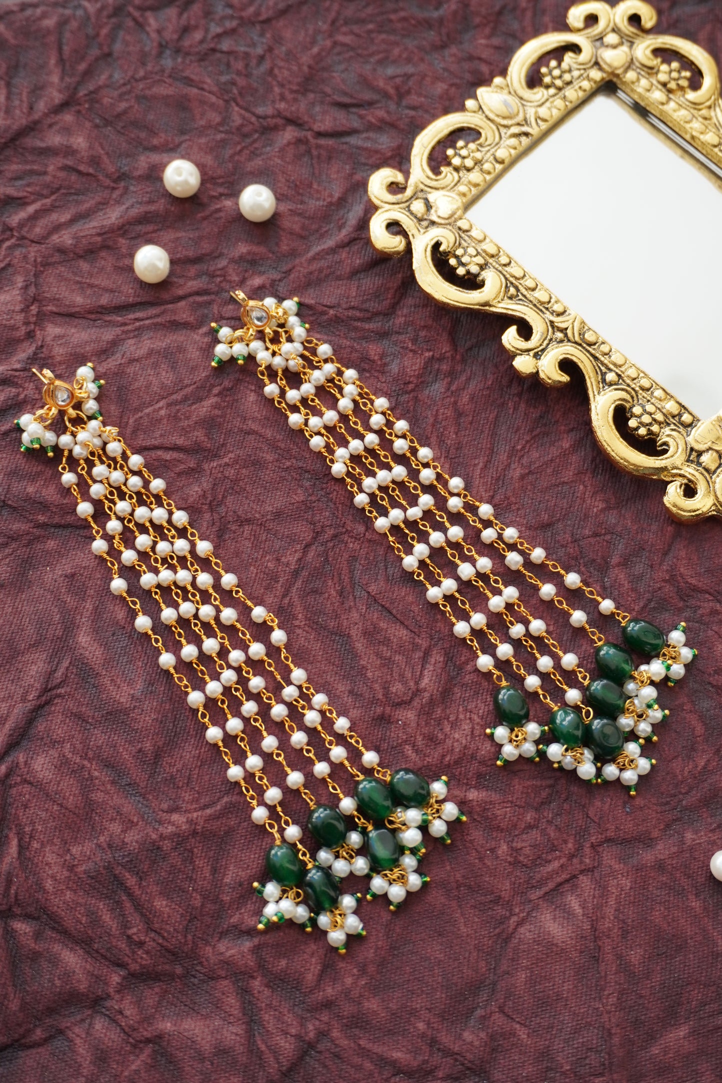 Kanira Kundan Earrings