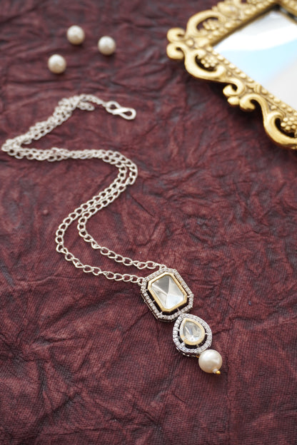 Mishali Victorian Polki Necklace