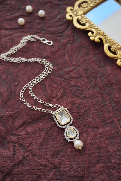 Mishali Victorian Polki Necklace