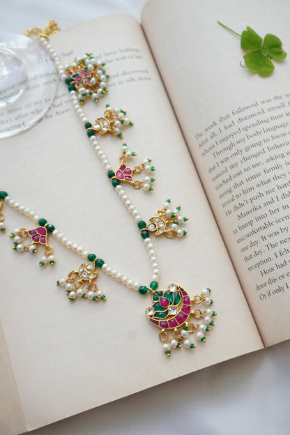Kanaki Pearls and Kundan Neckalce