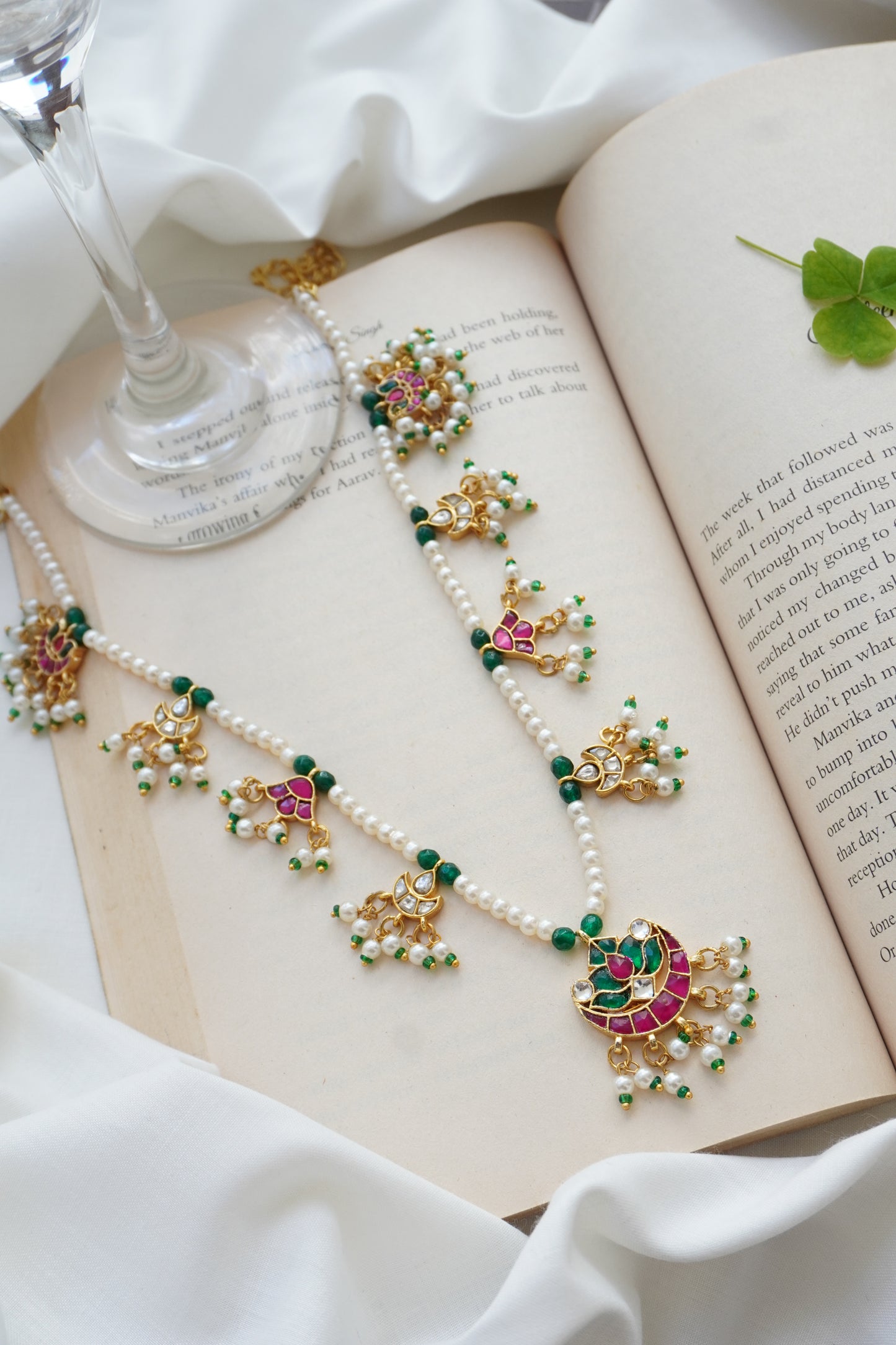Kanaki Pearls and Kundan Neckalce