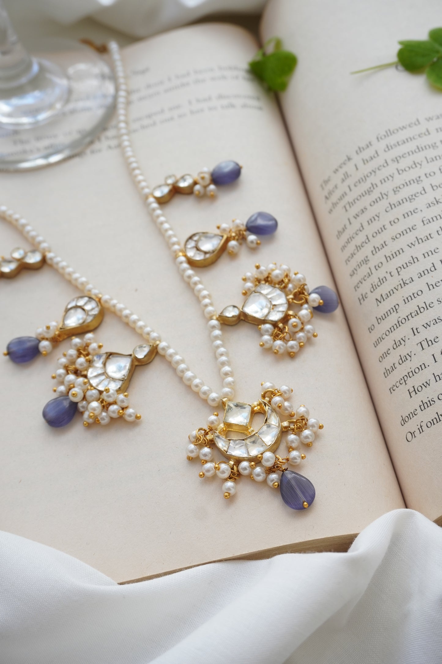 Antara Kundan and Pearls Necklace