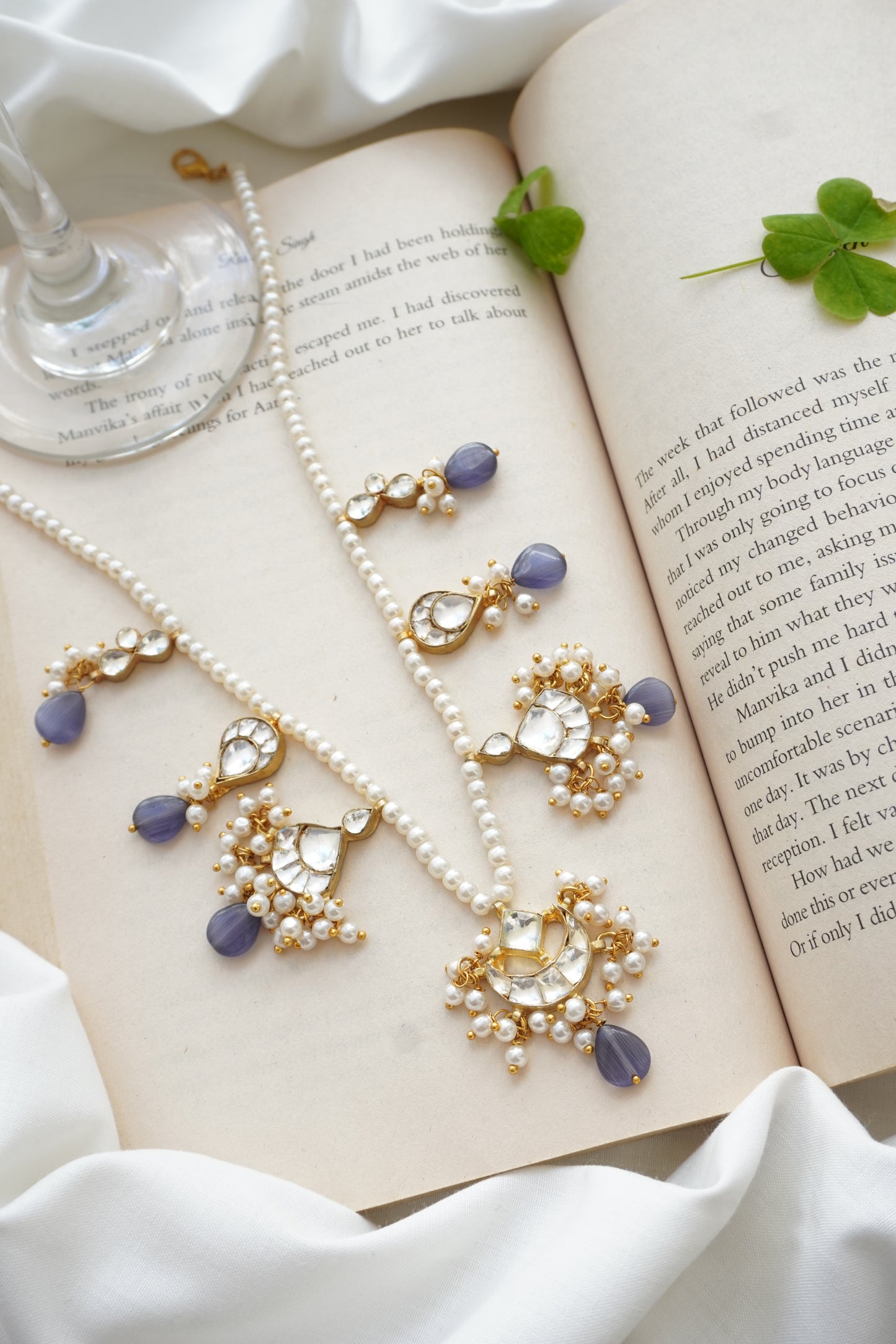 Antara Kundan and Pearls Necklace