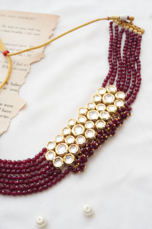 Navyaara Kundan and Stones Necklace