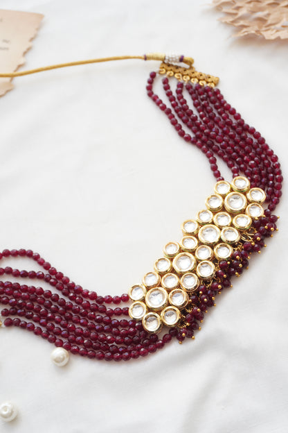 Navyaara Kundan and Stones Necklace