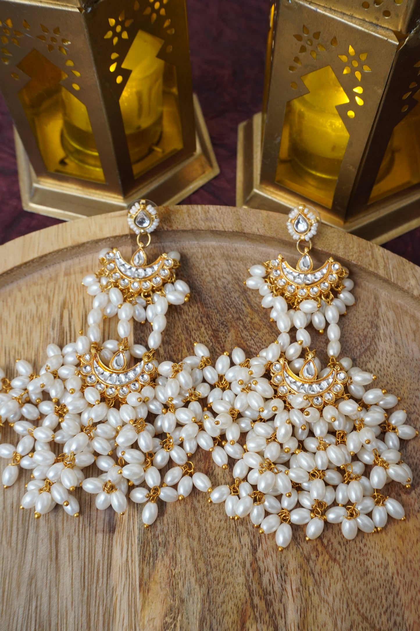 Ridhima Kundan and Pearls Necklace