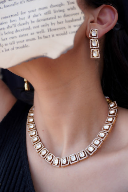 Dia Victorian Polki Neclace